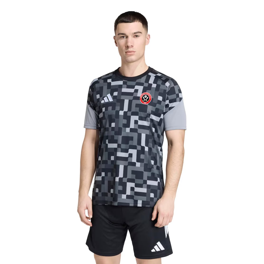 Kid's Sheffield United 2026/27 Third Pre Match Shirt - Black