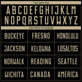 Soccer Sublimation Uniform Vegas Custom Black Gold-Red Jersey