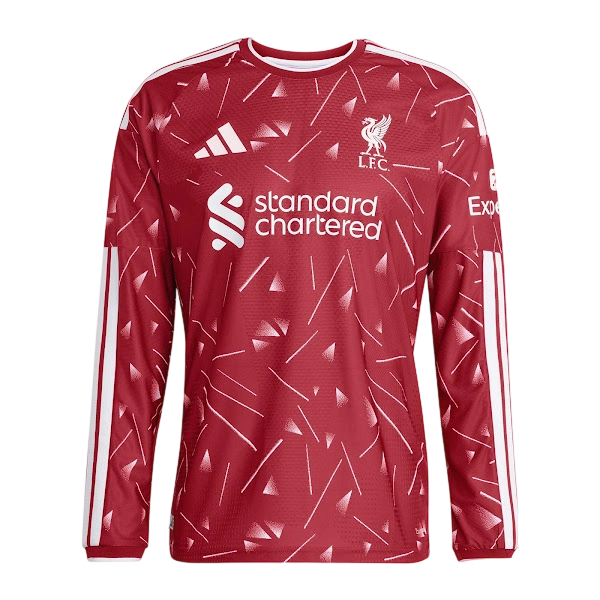 Maillot Domicile Enfant Manche Longue Liverpool 2026/27