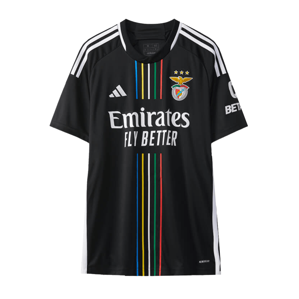 Kinder SL Benfica Auswärtstrikot+Kurze Hosen 23/24