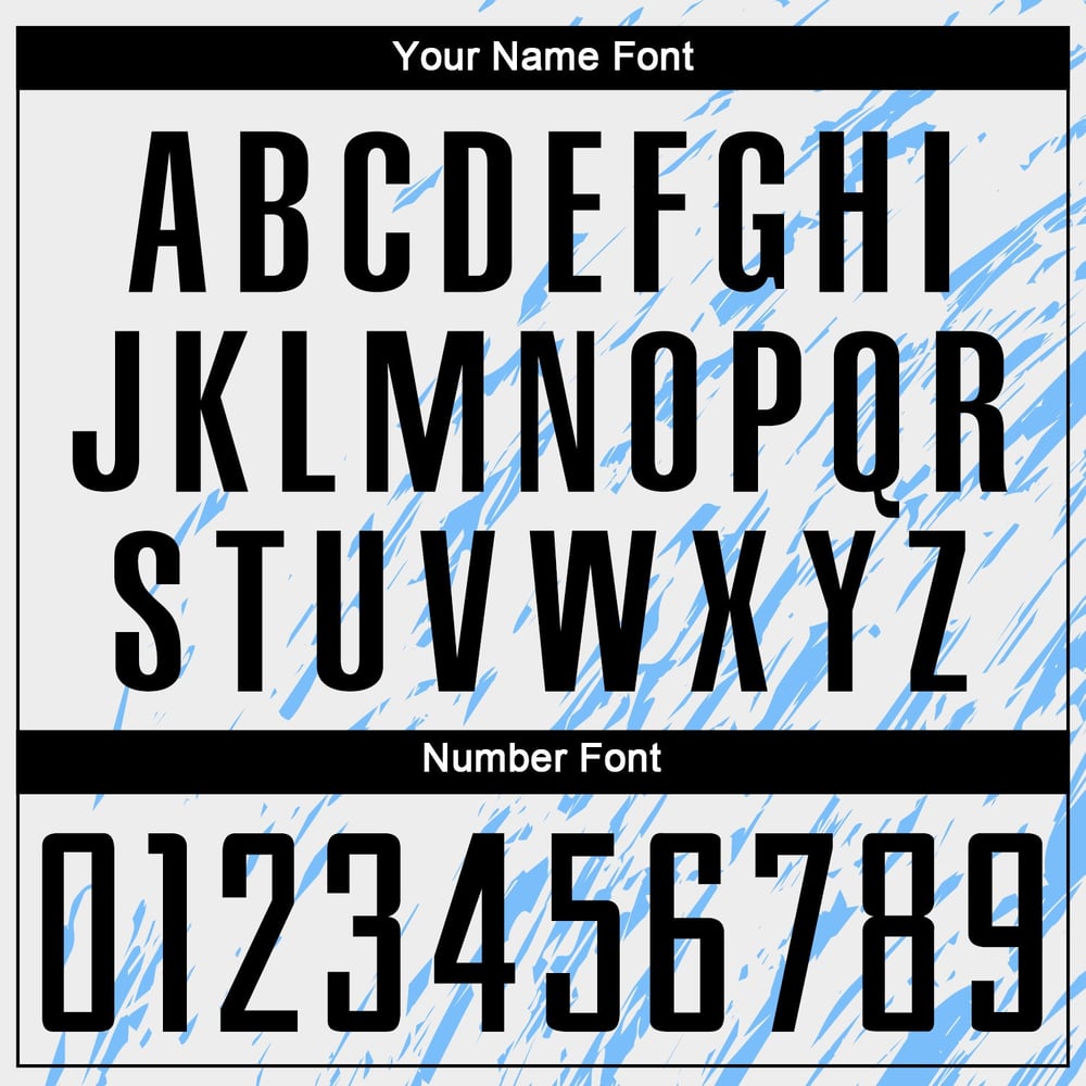 Blue Soccer Jersey Sublimation Custom White Black-Light Uniform