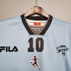 Argentina 2001 Farewell Maradona Commemorative Edition Shirt