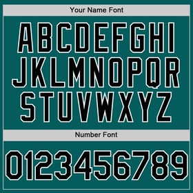 Baseball Jersey Sleeveless Teal Authentic Custom Black-White