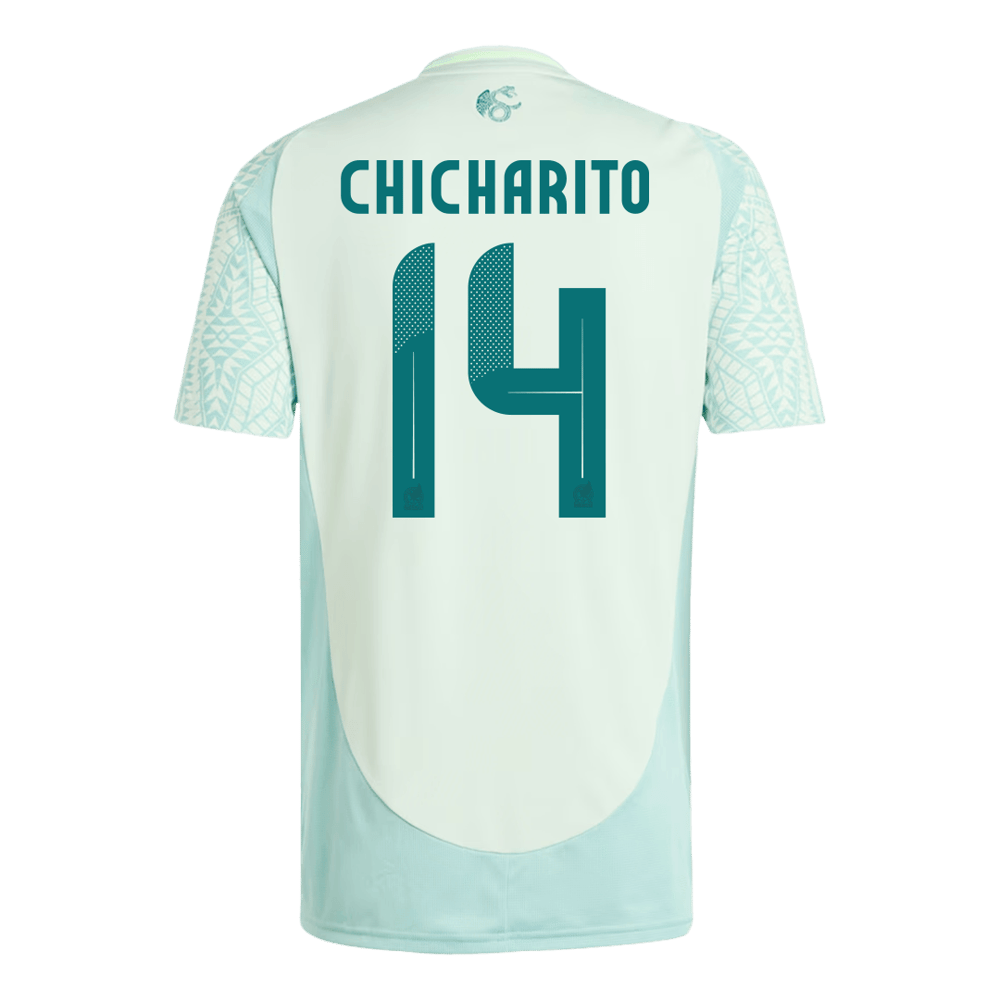 Javier Hernandez Chicharito #14 Mexiko Auswärtstrikot Copa America 2024