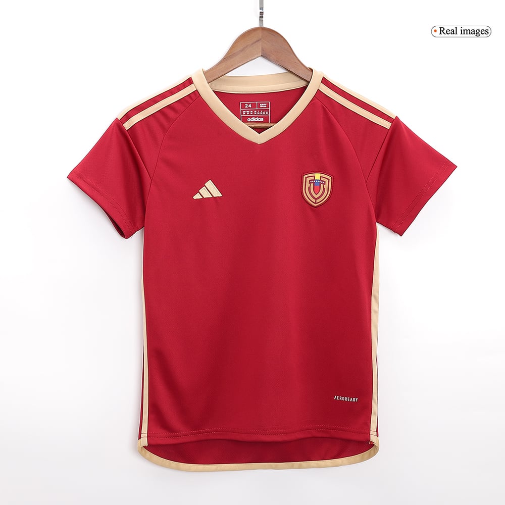 Kinder Venezuela Heimtrikot+Kurze Hosen Copa America 2024