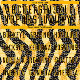 Soccer Uniform Jersey Gold Animal Print Black Custom Sublimation