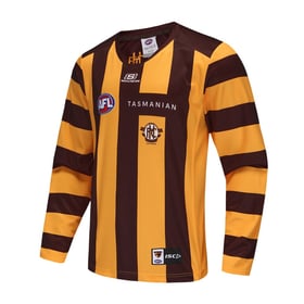 Men's Hawthorn Hawks 2025 Home Long Sleeve Guernsey