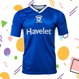 Maillot rétro domicile Cardiff City 1988 homme