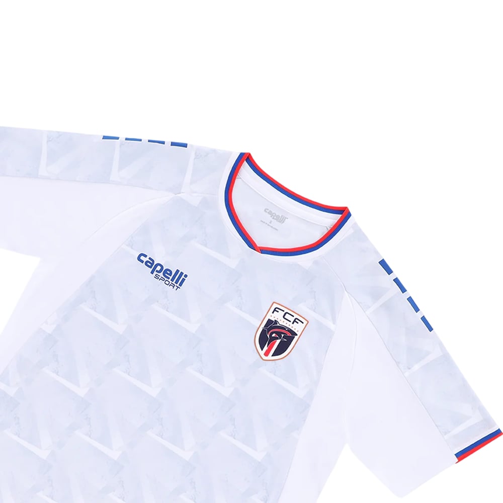Camiseta infantil Cabo Verde 2026 Copa del Mundo visitante