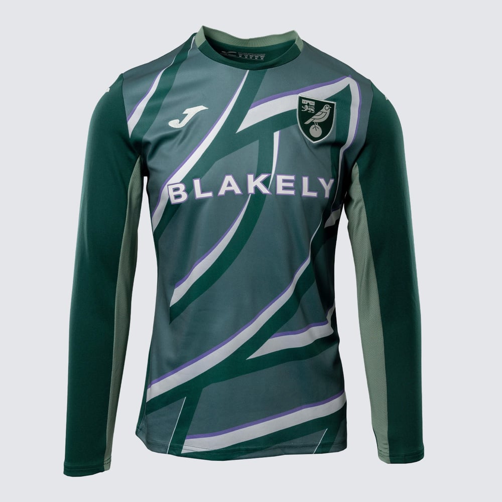 Damen Norwich City 2025/26 Auswärtstrikot Langarm