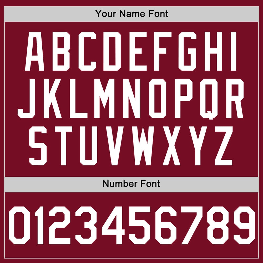 Crimson White Sleeveless Jersey Authentic Baseball Custom