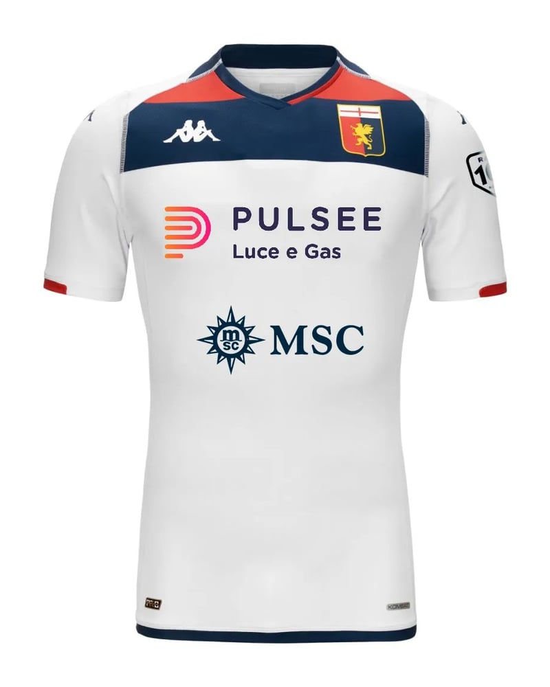 Herren Genoa 2023/24 Auswärtstrikot