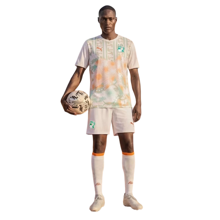Shorts visitante Costa de Marfil 2026 Copa del Mundo mujer