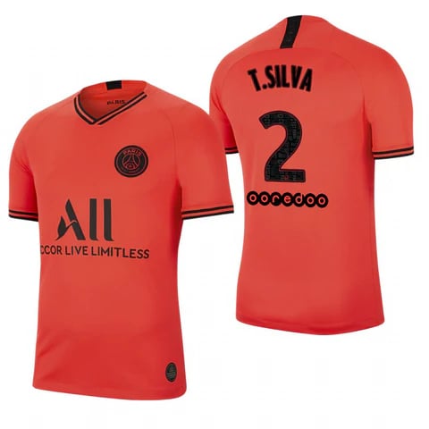 T-shirt extérieur enfant T.SILVA PSG 2019/20