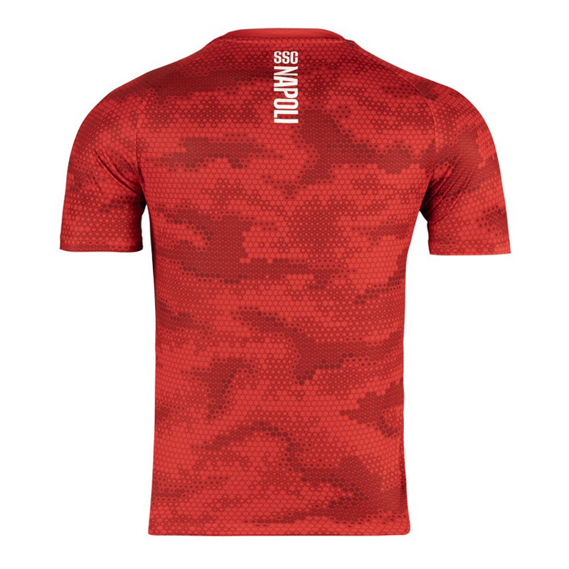 Men's Napoli 2024/25 Third Authentic Training Shirt - Red