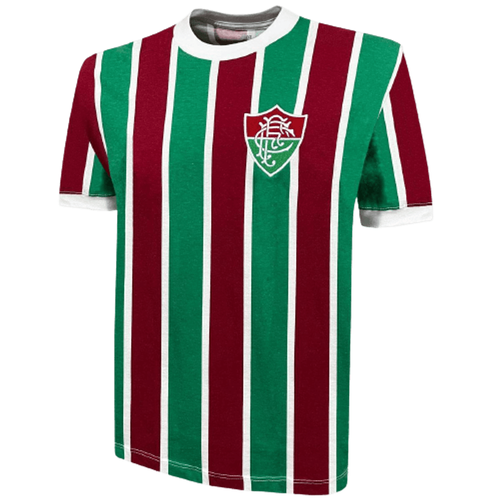 Maillot tricolore rétro Fluminense 1975 homme