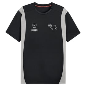 Herren Derby County 2024/25 Dritt Authentisches Pro Warm Up Trainingsshirt - Schwarz