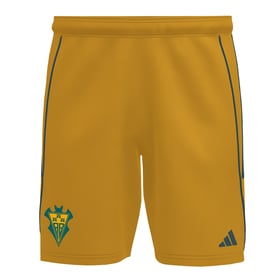 Kinder Albacete BP 2025/26 Auswärtsshorts – Gelb