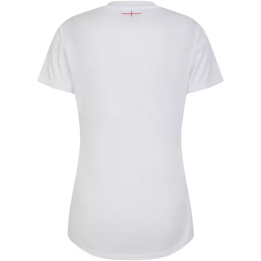 Women's England Rugby 2024/25 Third Red Roses Warm Up Shirt - White