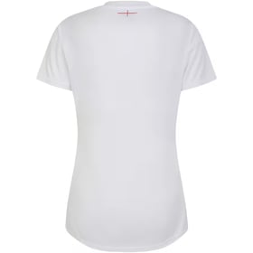 Women's England Rugby 2024/25 Third Red Roses Warm Up Shirt - White