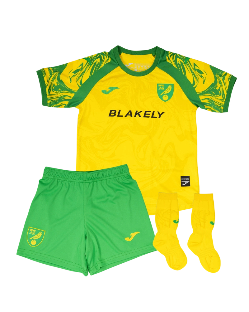 Kit Home Norwich City 2026/27 Bambino