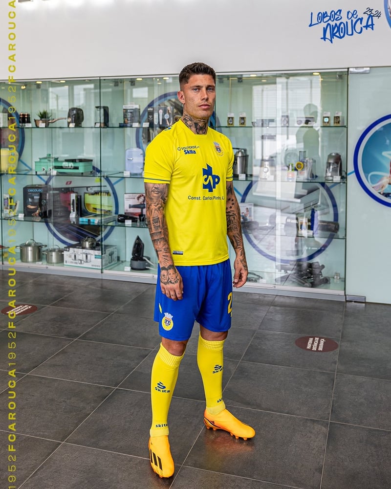 Damen FC Arouca 2023/24 Heimtrikot