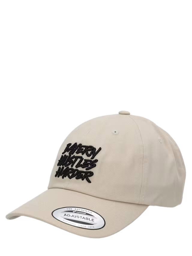 Bayern München Hustles Harder Dad Kappe - Weiß