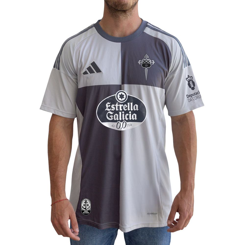 Herren Racing Club de Ferrol 2025/26 Auswärtstrikot