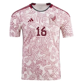 Hector Herrera #16 Mexiko Auswärtstrikot Weltmeisterschaft 2022