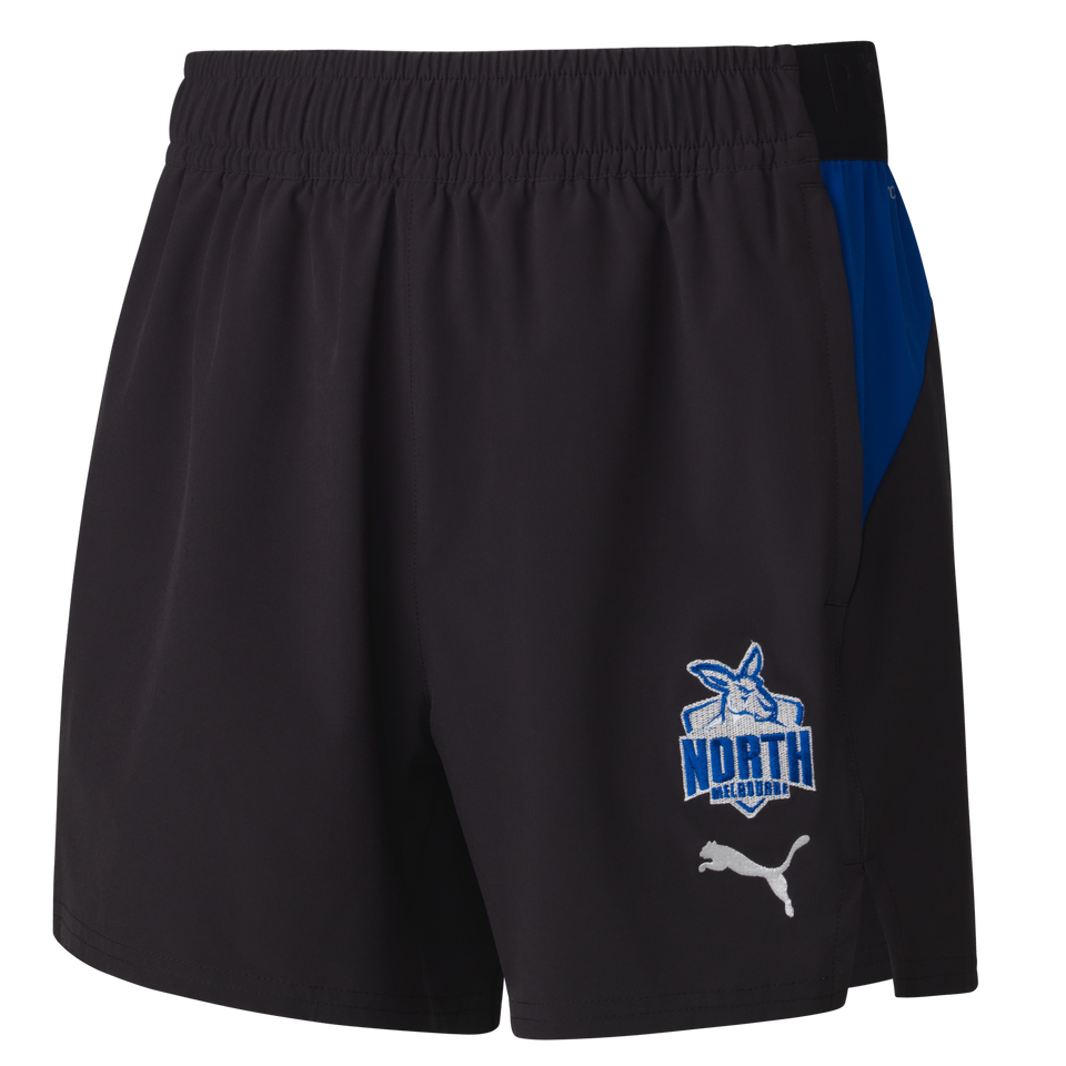 Men's North Melbourne Kangaroos 2025 Third Authentic Training Shorts