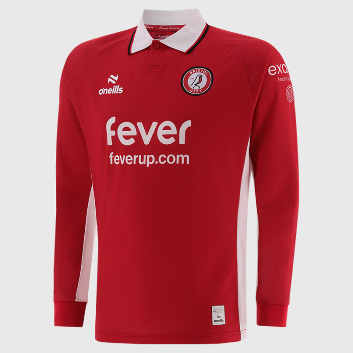 Damen Bristol City 2025/26 Heim Langarmtrikot
