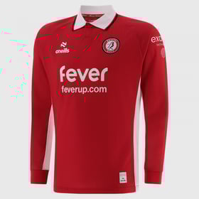 Damen Bristol City 2025/26 Heim Langarmtrikot