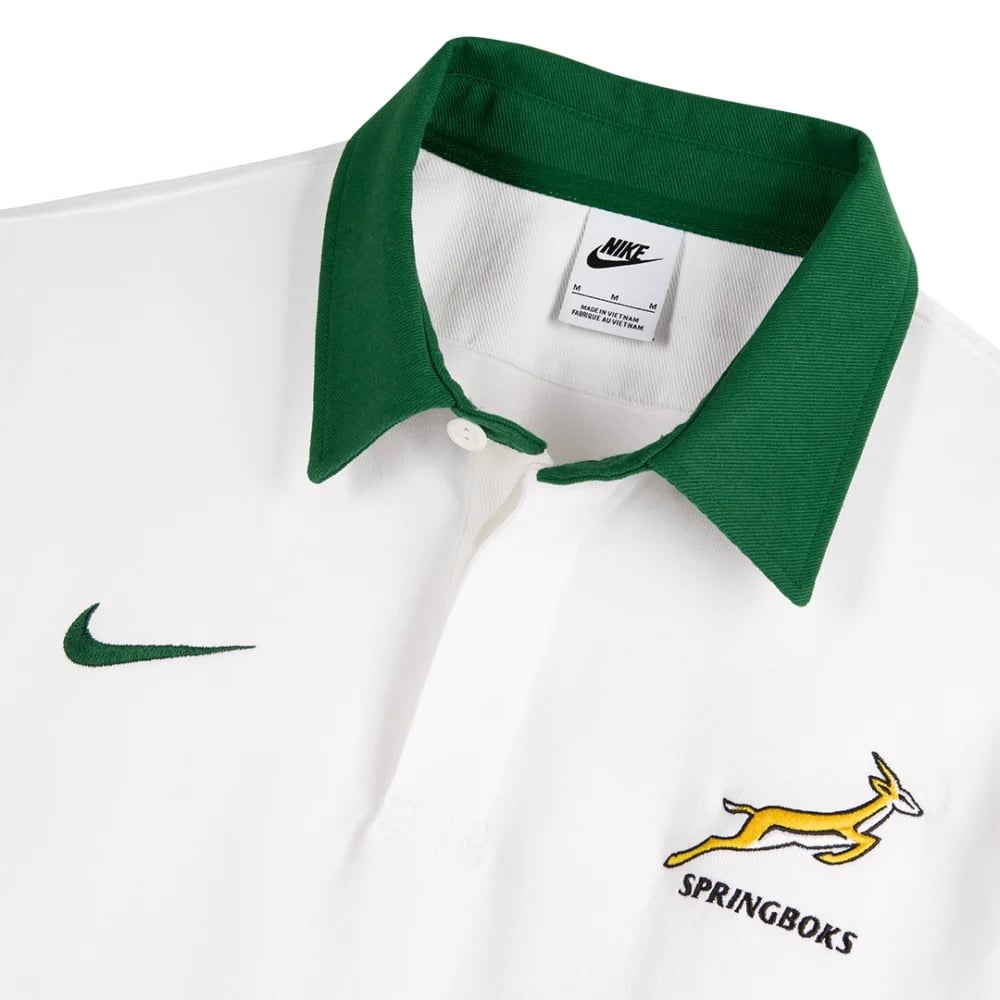 Kid's South Africa Springboks 2026/27 Away Heritage Long Sleeve Shirt
