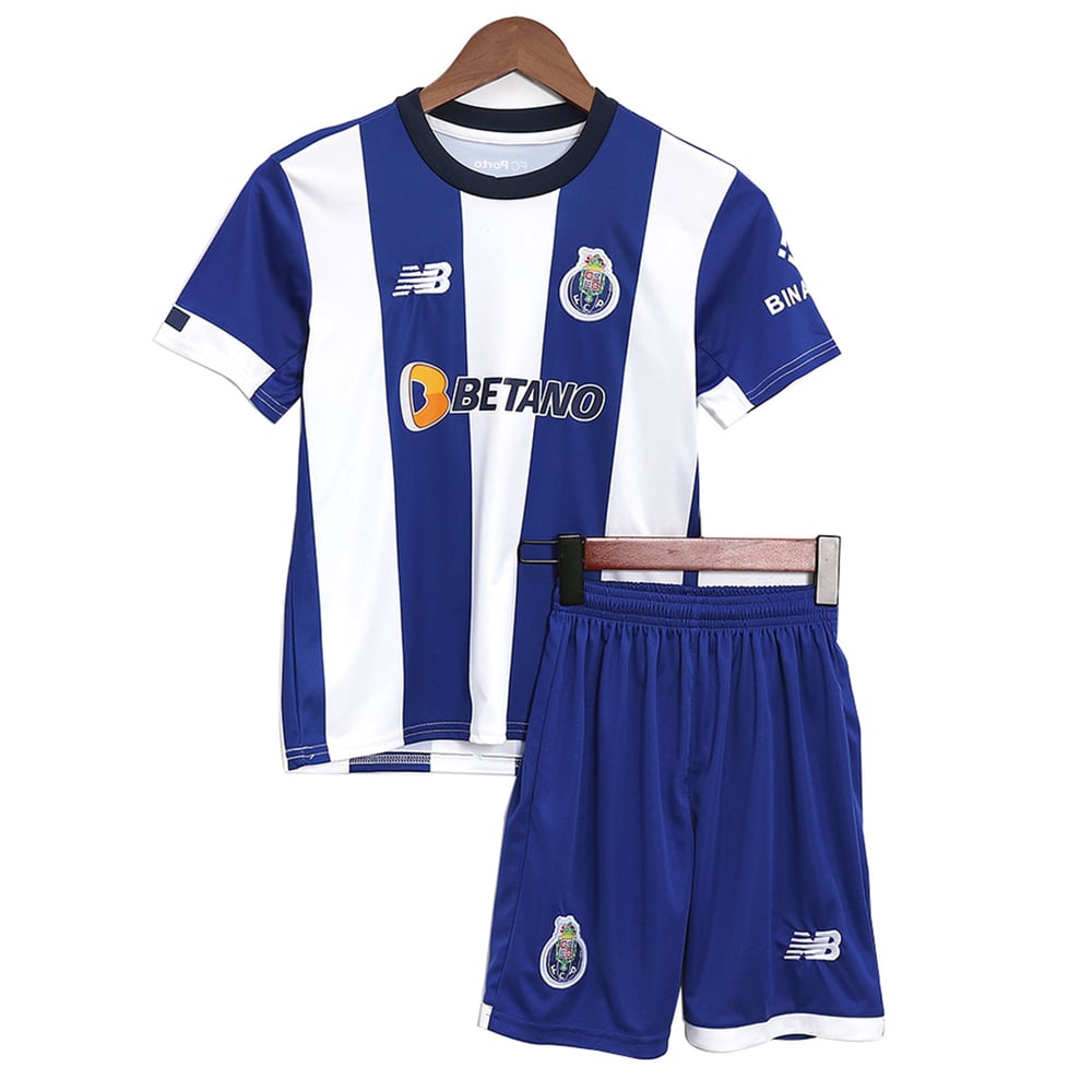 Kinder FC Porto Heimtrikot+Kurze Hosen 23/24