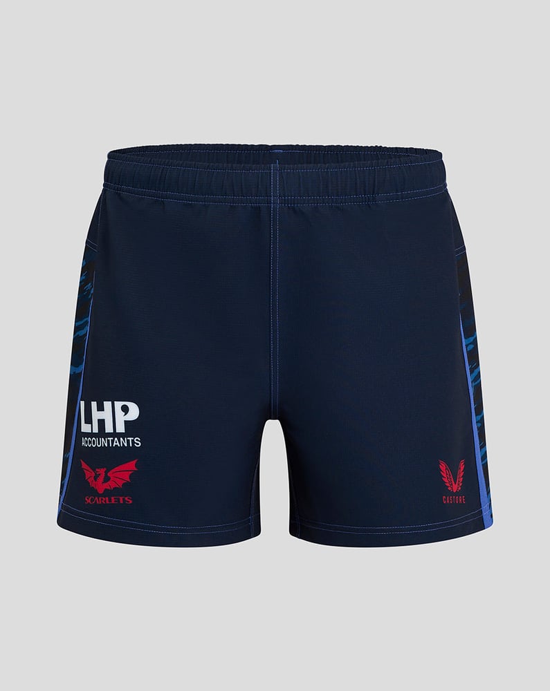Kid's Scarlets 2024/25 Away Shorts