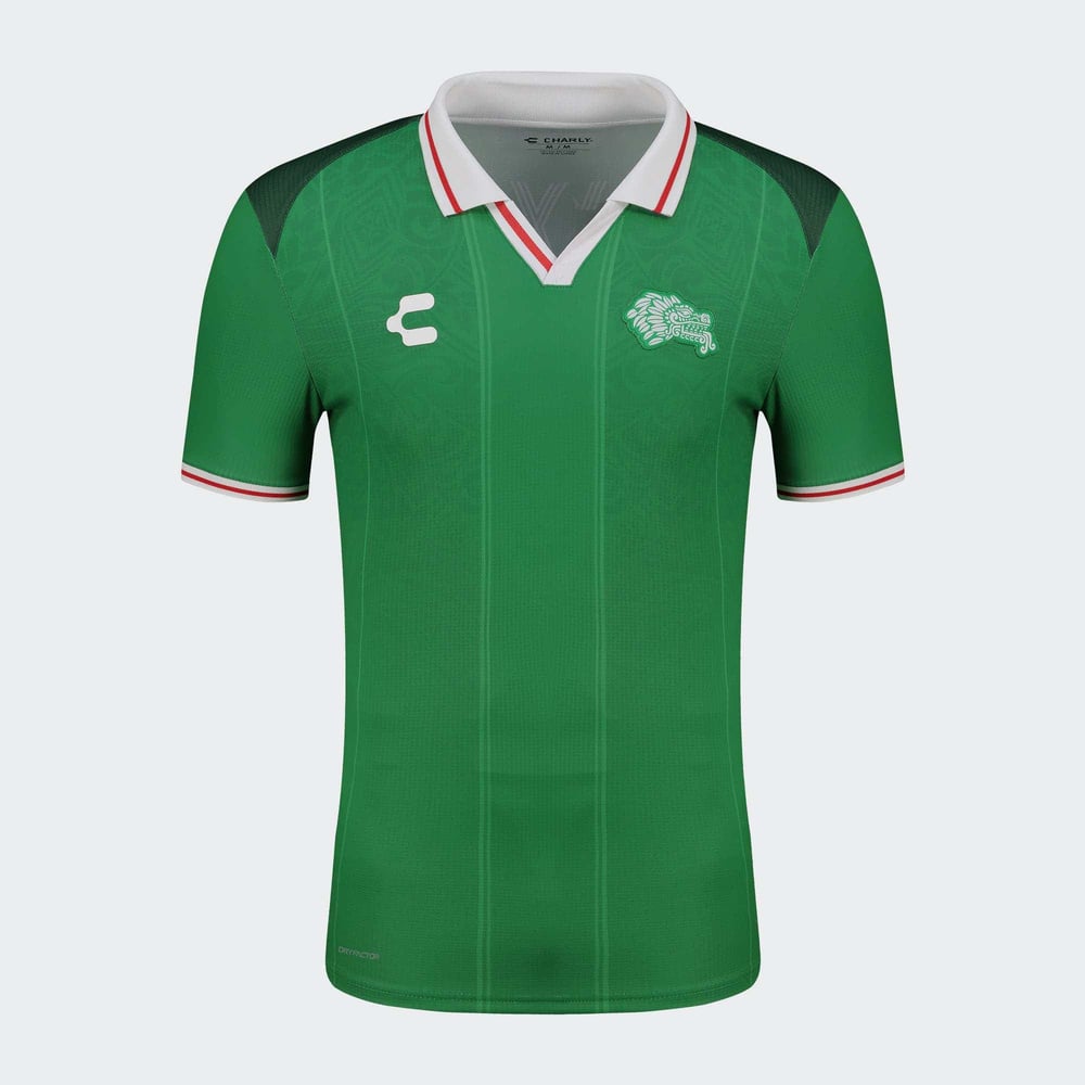 Camiseta Heritage Edición Especial México 2025 para Niño - Verde