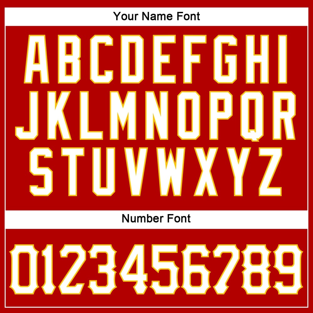 Jersey Authentic Custom Red Sleeveless White-Gold Baseball