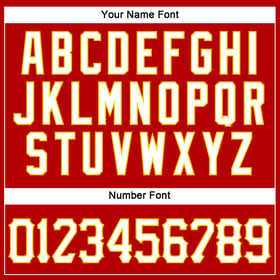 Jersey Authentic Custom Red Sleeveless White-Gold Baseball