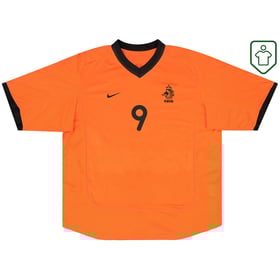 Männer Niederlande 2000/02 Heim Retro Shirt V. Nistelrooy #9