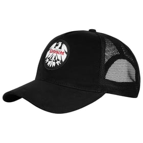 Eintracht Frankfurt Schwarze 1980er Trucker Kappe