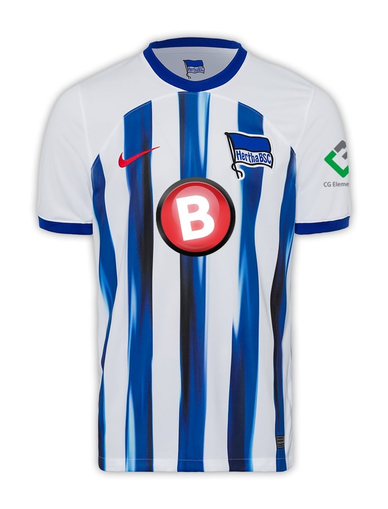 Kid's Hertha BSC 2023/24 Home Shirt