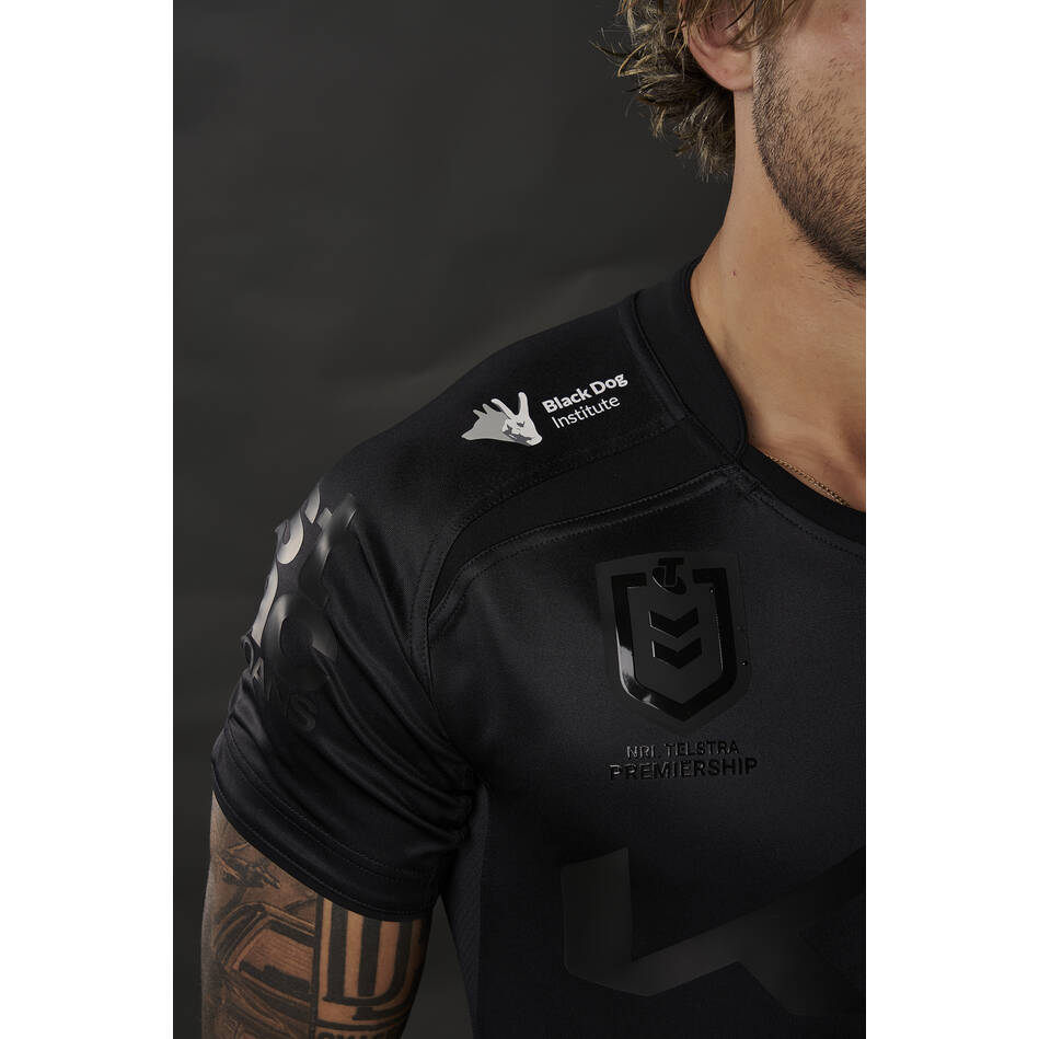 Kid's Brisbane Broncos 2025 Black Shirt
