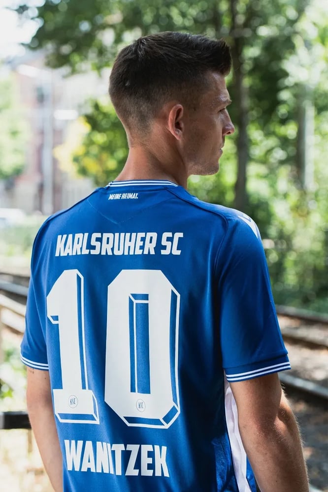 Men's Karlsruher SC 2026/27 Home Long Sleeve Shirt