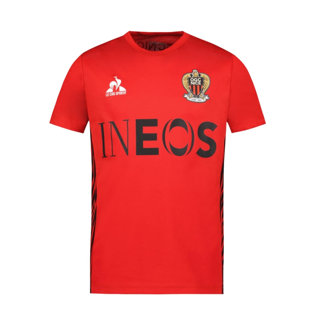 Men's OGC Nice 2024/25 Third Authentic Training Shirt - Red