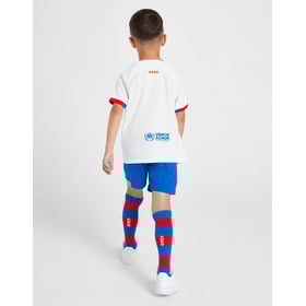Kinder Barcelona Auswärtstrikot+Kurze Hosen 23/24