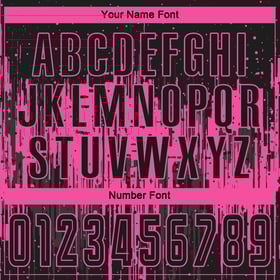 Pink Black Sublimation Custom Soccer Uniform Jersey