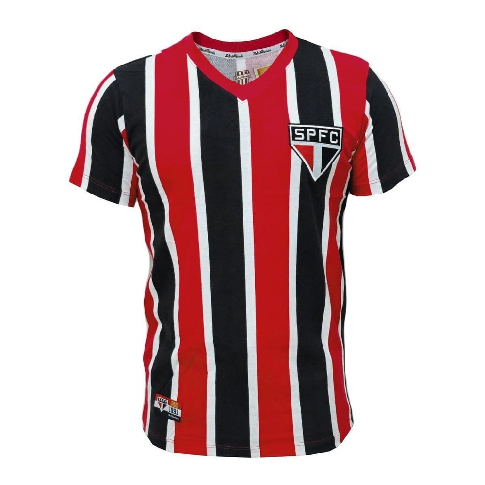 Maillot Homme São Paulo Champion Brésil 1991 Rétro