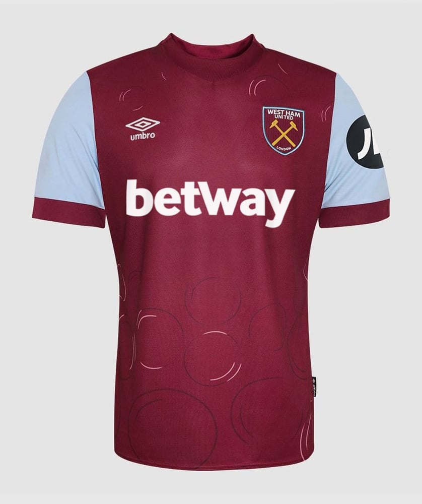 Kinder West Ham United 2023/24 Heim Trikot