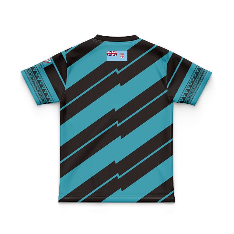 Kid's Fiji Rugby 2022 Away Shirt