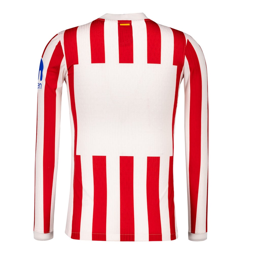 Heren Atletico Madrid 2025/26 thuisshirt lange mouwen
